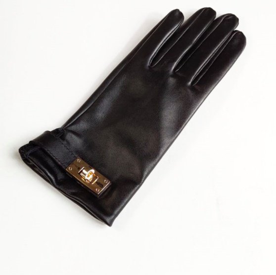 【大特価】2色展開 レザーグローブ 本革 手袋 ゴールドメタル バックル レザー手袋 革手袋 インポート 通販