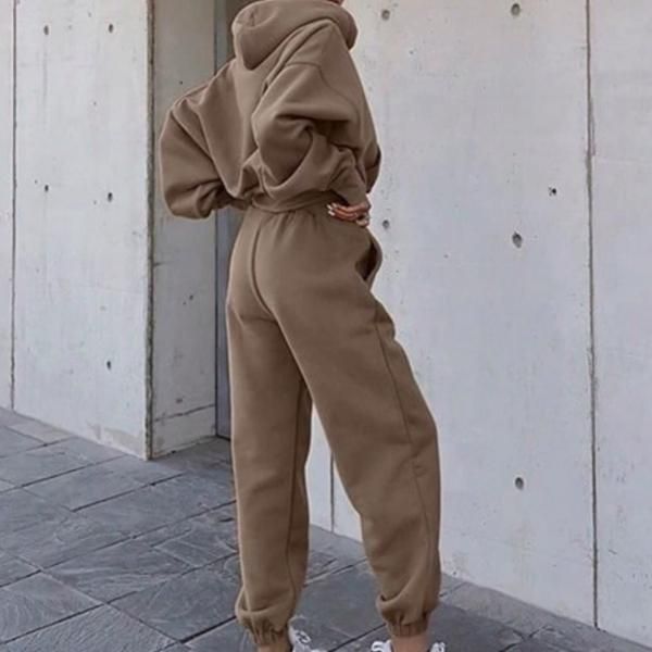 セットアップトップス フーディ パンツ 長袖 スウェット S/XL DAY CLOSET トレーナー スウェット レディース 長袖スウェット+