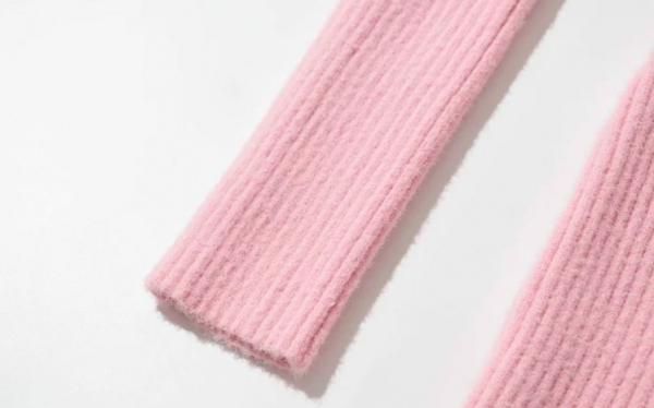 新品✨タイトワンピース✤ノースリ×ランタンスリーブ ピンク フリーサイズ 取り寄せ品】花柄 ドット柄 フリル裾 ノースリーブ タイトミニ
