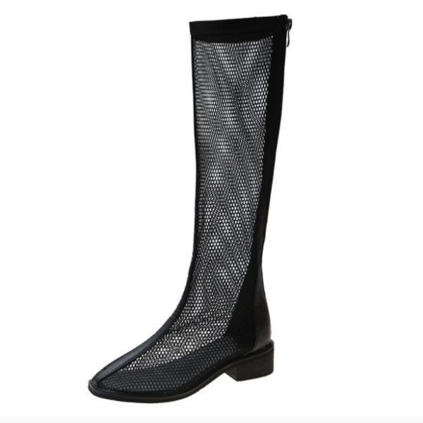 【追跡あり!】ALDO メッシュ ラインストーン ロングブーツ 豪華 追跡あり!】ALDO メッシュ ラインストーン ロングブーツ 豪華