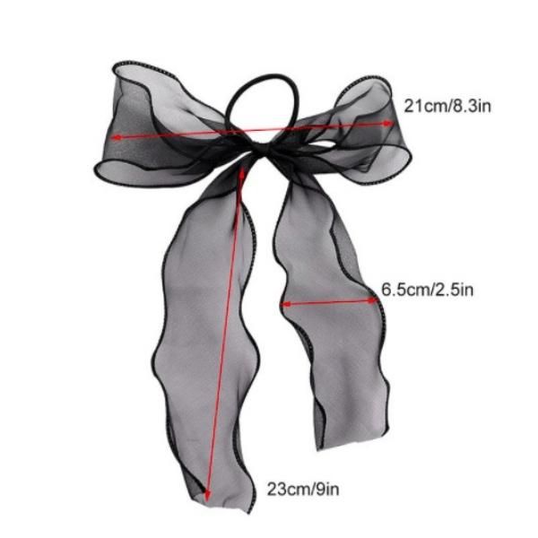 オーダー再開❤オーガンジー リボン髪ゴム/ヘアゴム 7月オーダー再開予定☆オーガンジー リボン ヘアゴム