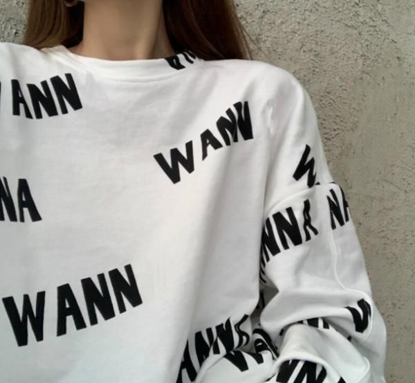 2色 長袖 Tシャツ スウェット プルオーバー クルーネック ロゴ 6 2w70521.jpg