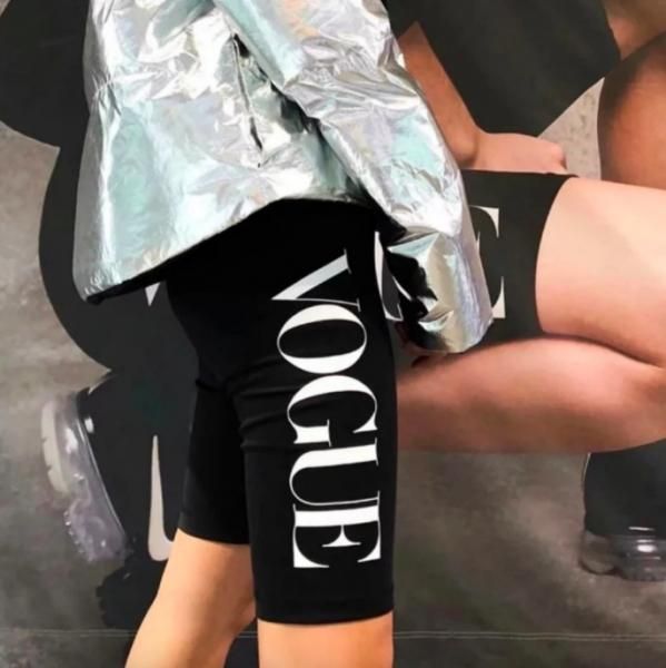大特価】ブラック VOGUE サイドロゴ バイカーショーツ ハーフ 大特価】ブラック VOGUE サイドロゴ バイカーショーツ ハーフ
