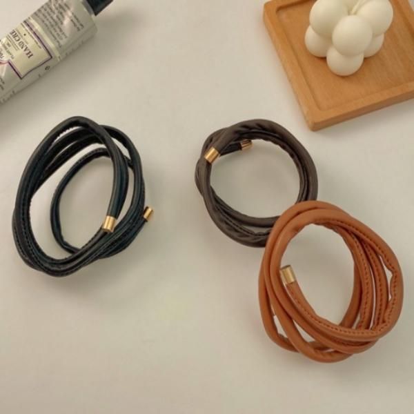 大特価】3色展開 フェイクレザー 合皮 ストリングヘア