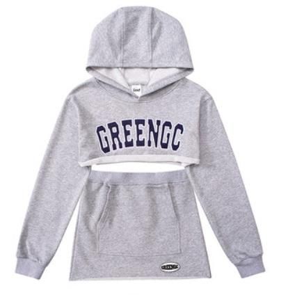 大特価】3色展開 GREENGC クロップドトップス ショート丈