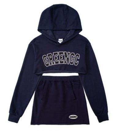 大特価】3色展開 GREENGC クロップドトップス ショート丈