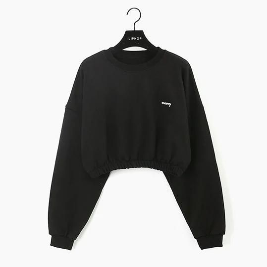 大特価】4色展開 marry ロゴデザイン クロップドトップス