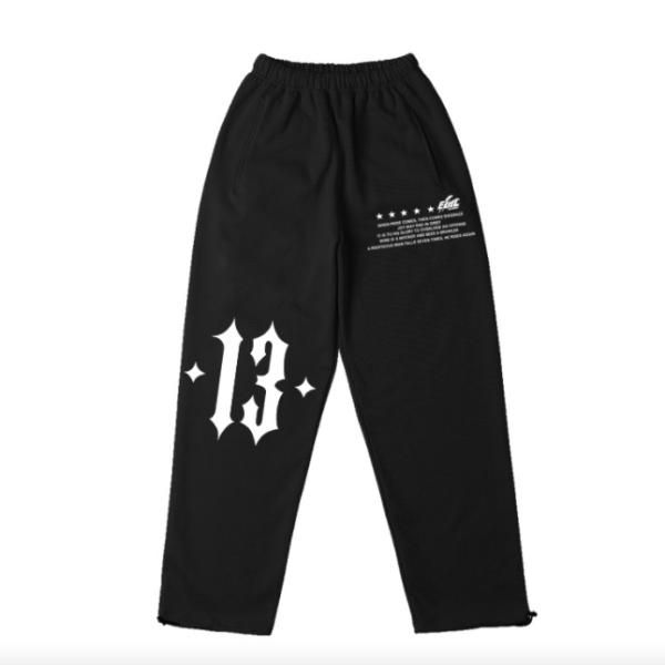 大特価】8色展開 13ロゴ 13 ロゴデザイン ロングパンツ