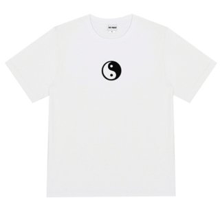 【大特価】2色展開 陰陽 yin-yang ユニセックス Tシャツ 半袖 トップス カットソー インポート 通販