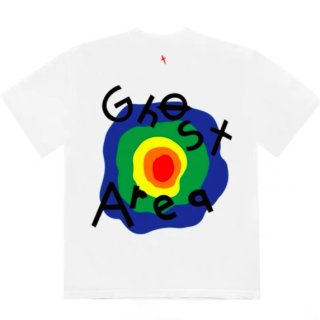 【大特価】2色展開 ghost area ユニセックス グラフィティプリント Tシャツ 半袖 トップス カットソー インポート 通販