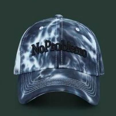 大特価】6色展開 No problemo フロントロゴ タイダイ柄 染め