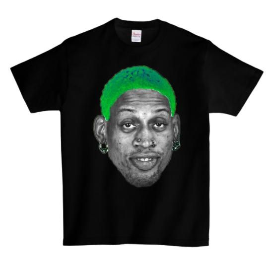 大特価】4色展開 Rodman デニス・ロッドマン フォトプリント
