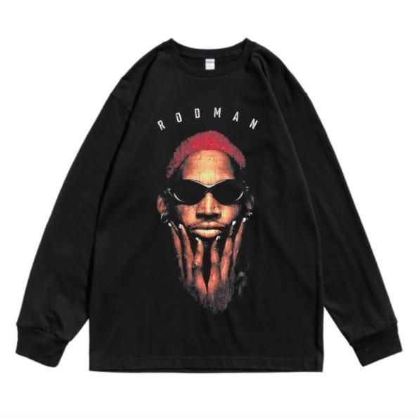 SAPEur サプール デニス ロッドマン バッグプリント半袖Tシャツ