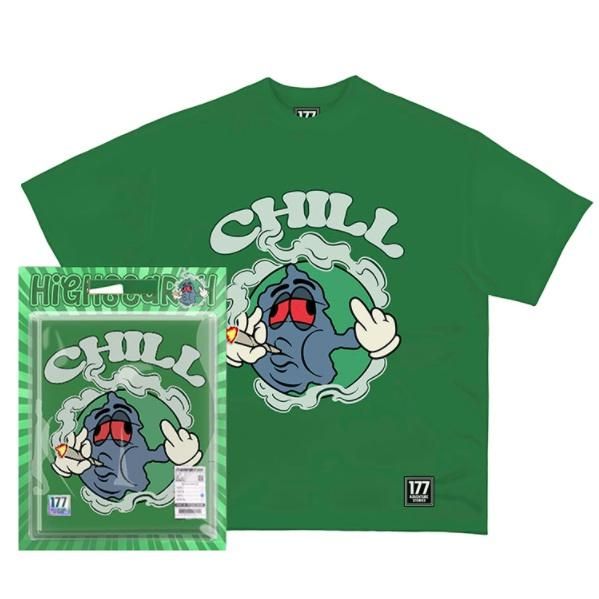 ナスティードック MY がーどまん Chill Tee 半袖 Tシャツ グリーン ナスティードック MY がーどまん Chill Tee 半袖 Tシャツ