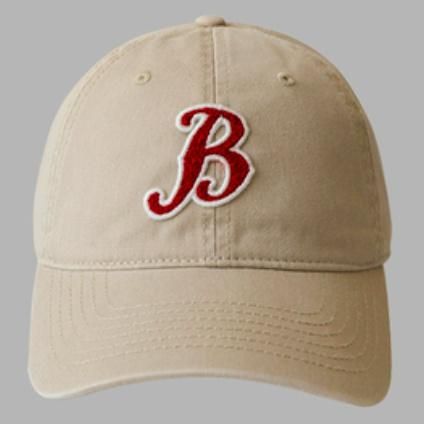 MLB フィルダー ボールキャップ B (Beige) 大特価】7色展開 Bロゴ フロントロゴ ベースボールキャップ