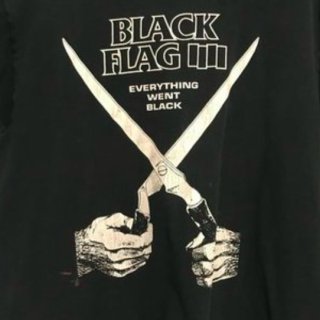 【大特価】ブラック Black flag フロントプリント Tシャツ 半袖 ユニセックス トップス カットソー インポート 通販