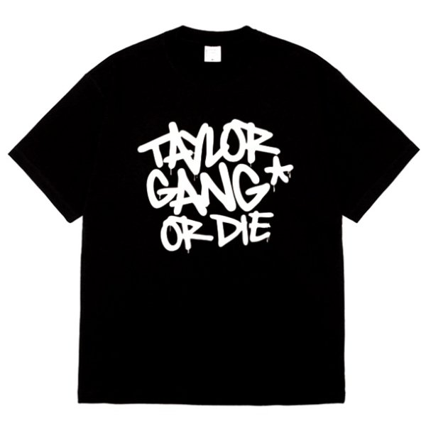 【大特価】2色展開 taylor gang or die ユニセックス Tシャツ 半袖 トップス カットソー インポート 通販