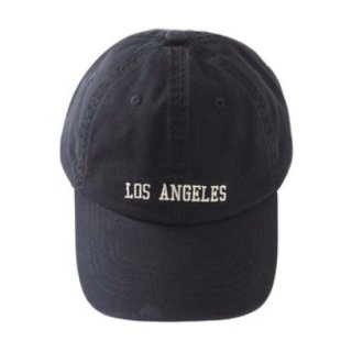【大特価】ネイビー Los  Angeles フロントロゴ ビンテージ風 ベースボールキャップ キャップ 帽子 インポート 通販