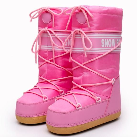 ムーンブーツ スノーブーツ ピンク MoonStar スノーブーツ キッズ 防水 女の子 長靴 子供 ムーン