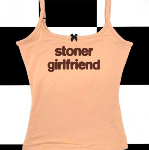 大特価】ベージュ フロントロゴ プチリボン stoner girlfriend