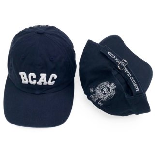 【大特価】ネイビー BCAC フロントロゴ ベースボールキャップ キャップ 帽子 インポート 通販