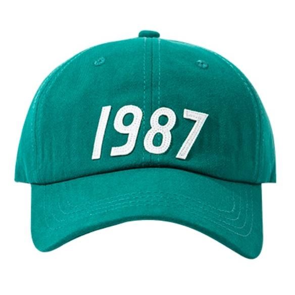 大特価】8色展開 1987 フロントロゴ ベースボールキャップ