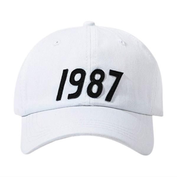 beautiful キャップ 大特価】8色展開 1987 フロントロゴ ベースボールキャップ