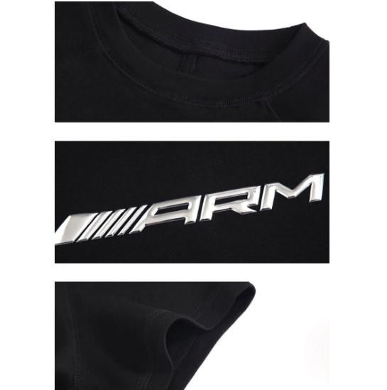 大特価】2色展開 2デザイン フロントロゴ Ariseism ARM ショート