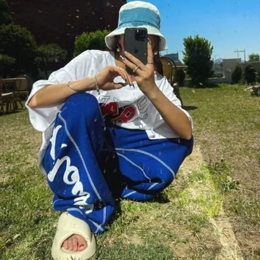 大特価】ロイヤルブルー サイドロゴ wild flower ジャージ