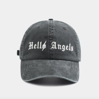 【大特価】4色展開 Hello Angels オールドイングリッシュ デニムキャップ キャップ 帽子 インポート 通販