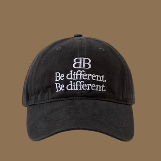 大特価】6色展開 BBロゴ Be different フロントロゴ ベース
