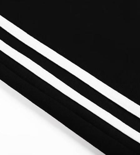 大特価】ブラック サイドライン サイドストライプ タンクトップ