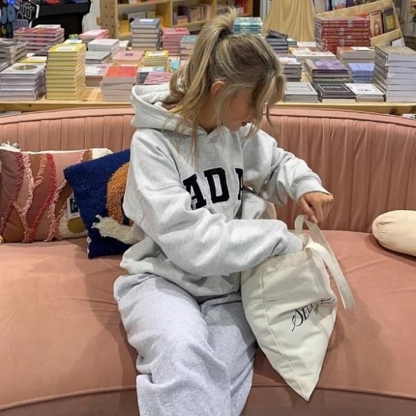 apstudio thriddaスウェットプルオーバー グレー 最終値下げ】AP STUDIO thriddaスウェットプルオーバー AP