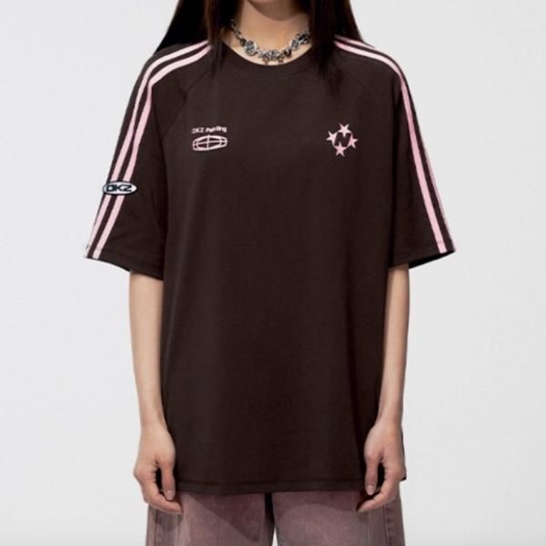 大特価】2色展開 サイドライン サイドストライプ スリー