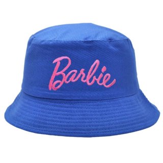 【大特価】5色展開 フロントロゴ barbie バービー バケットハット バケハ ハット 帽子 インポート 通販