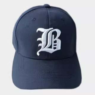 【大特価】ネイビー Bロゴ フロントロゴ オールドイングリッシュ ベースボールキャップ キャップ 帽子 インポート 通販