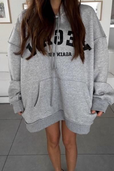 MUAH MUAH] SIGNATURE LOGO LINE NAPPING HOODIE (2 color