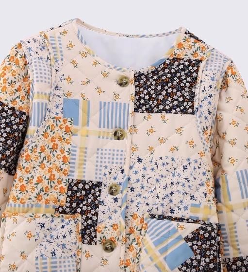 大特価】マルチカラー 小花柄 フラワー パッチワーク