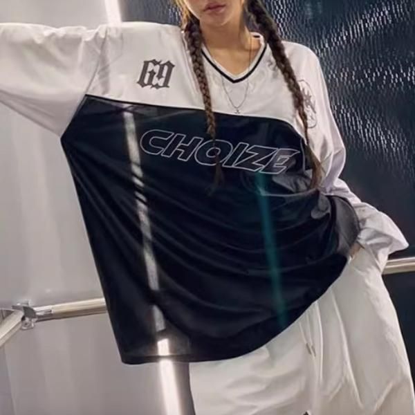 大特価】2色展開 CHOIZE 69 カラーブロック コントラストカラー 大特価】2色展開 CHOIZE 69 カラーブロック コントラストカラー