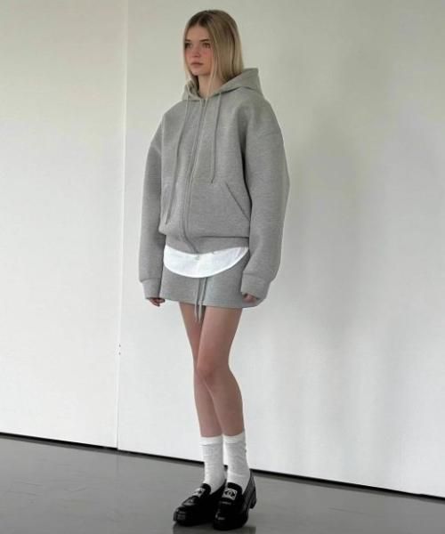 JOSE MOON（ジョゼムーン）の「W ZIP SKIRT/ダブルジップ