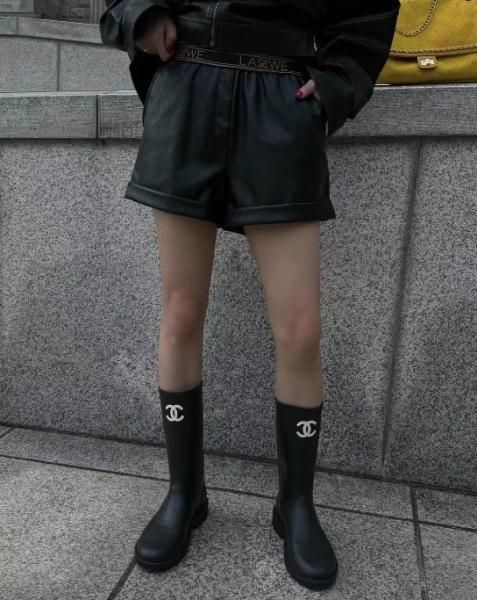 大特価】ブラック ウエストロゴ フェイクレザー 合皮 レイヤード