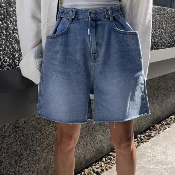 デニムブルー カットオフショートパンツ AZUL BY MOUSSY ジーンズ デニム デニムパンツ CUTOFF DENIM