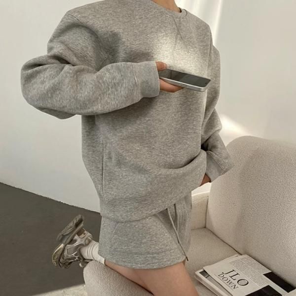 大特価】3色展開 オーバーサイズ スウェット トレーナー プル