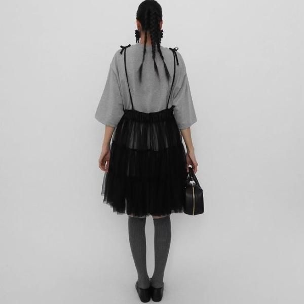 大特価】ブラック シースルー ワンピース チュールワンピース