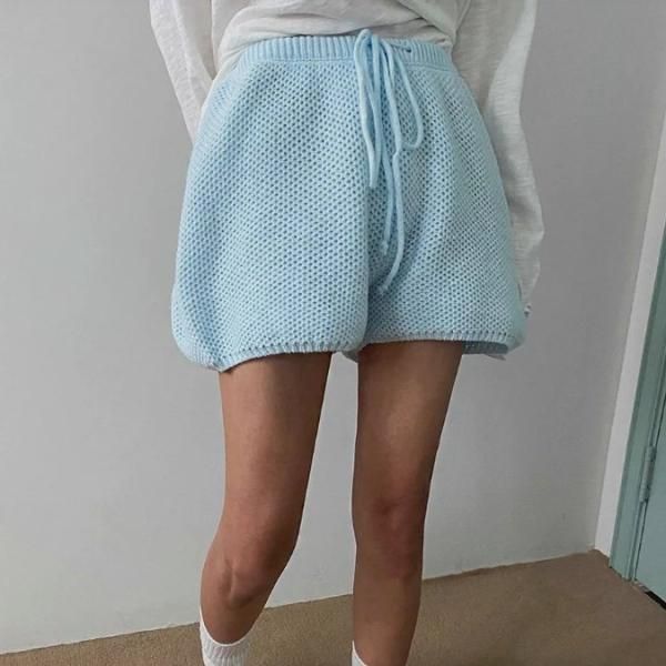新品✳︎ツイルフレアショートパンツ フレアショートパンツ/ピンク | BOTTOMS | OBLI