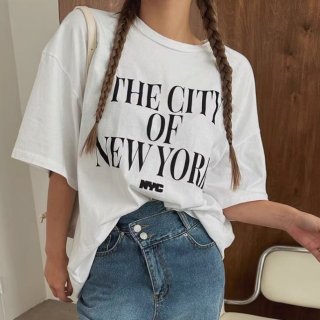 òۥۥ磻  THE CITY NEW YORK եȥ 롼ͥå  T Ⱦµ ȥåץ åȥ ڹ