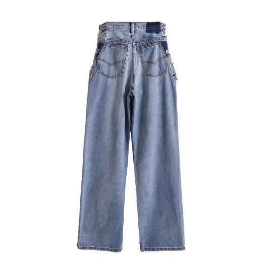 大特価】ライトブルーxシルバー サイドカットアウト チェーン