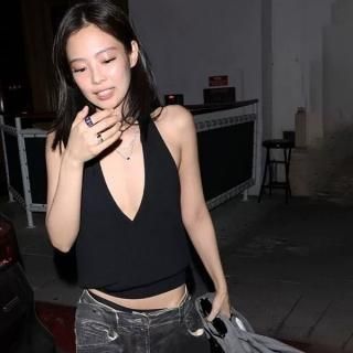 òBLACKPINK jennie  3Ÿ Vͥå ۥ륿ͥå ߥ 󥯥ȥå Ρ꡼ ȥåץ ڹ