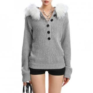 òBIGGOLD STUDIO 졼xۥ磻 եեȥ եեѡ աǥ ˥å ȥåץ Y2K ۥ