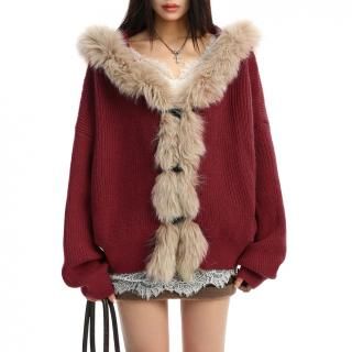 òBIGGOLD STUDIO å ȥܥ եեȥ եեѡ աǥ ˥åȥѡ ˥åȥ㥱å Y2K ۥ